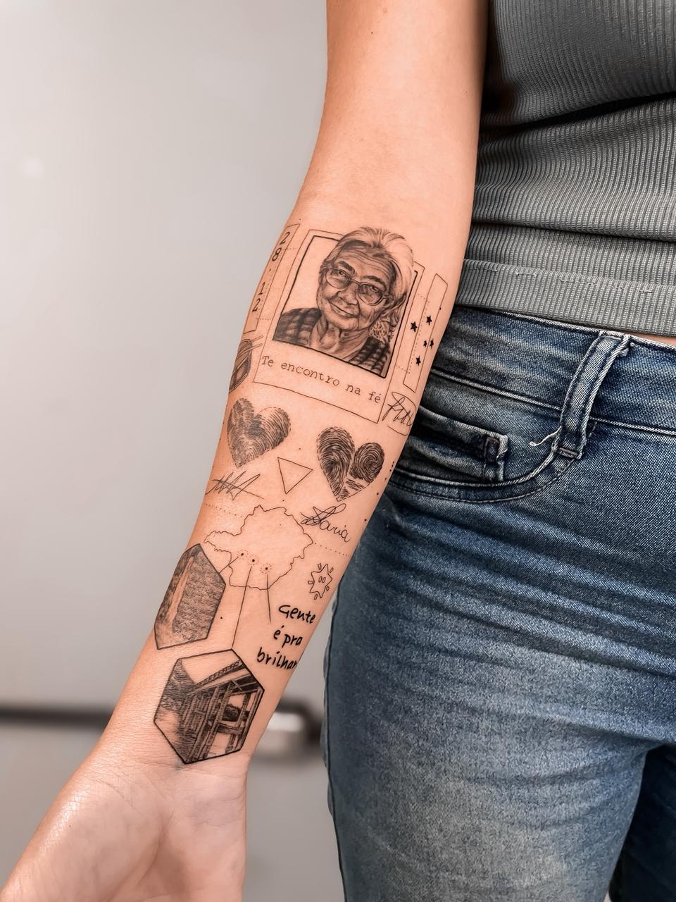 Tatuagem Fine Line delicada